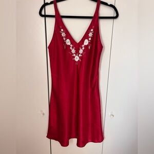 Victoria's Secret satin slip dress